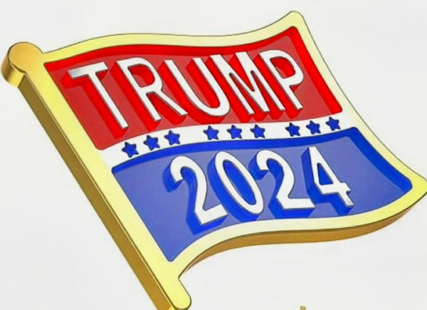 TRUMP 2024 FLAG LAPEL PIN