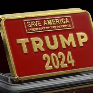 TRUMP RED~GOLD BAR